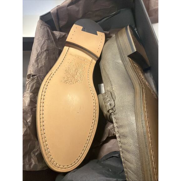 $698 New John Varvatos Collection Hawthorne Leather Leather Shoes 9.5 main image 6